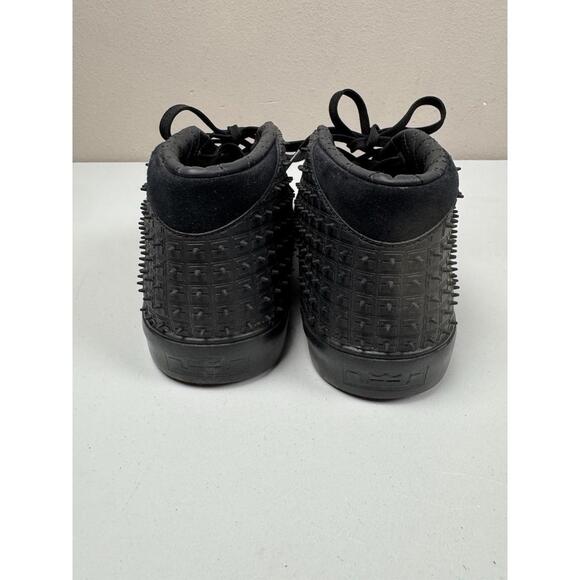 Nike Air LeBron James XIII Mens 12 Shoes Lifestyle Red Bottoms Black 806396-001 - Picture 6 of 11